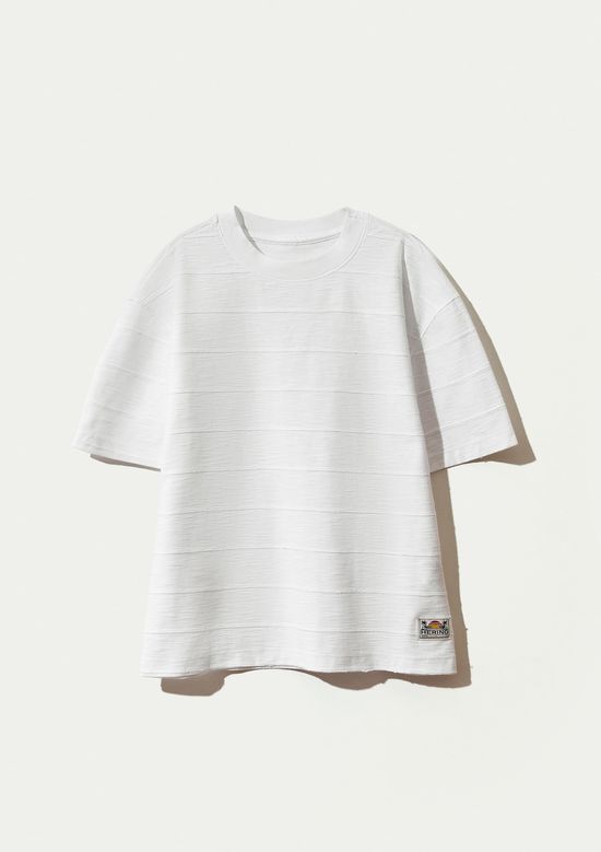 Foto do produto: Camiseta Infantil Menino Algodão Oversized - Branco