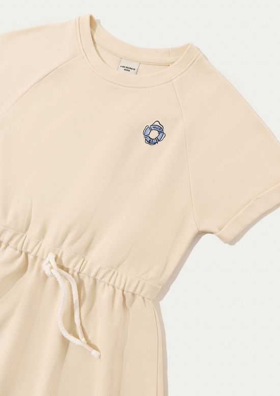 Foto do produto: Vestido Infantil Curto Evasê - Creme