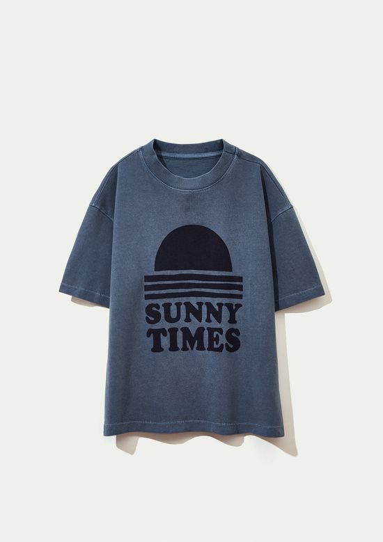 Foto do produto: Camiseta Infantil Menino Estampada Em Algodão - Azul