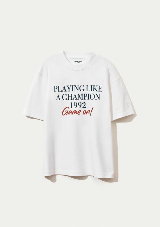 Foto do produto: Camiseta Infantil Menino Oversized Estampada - Branco