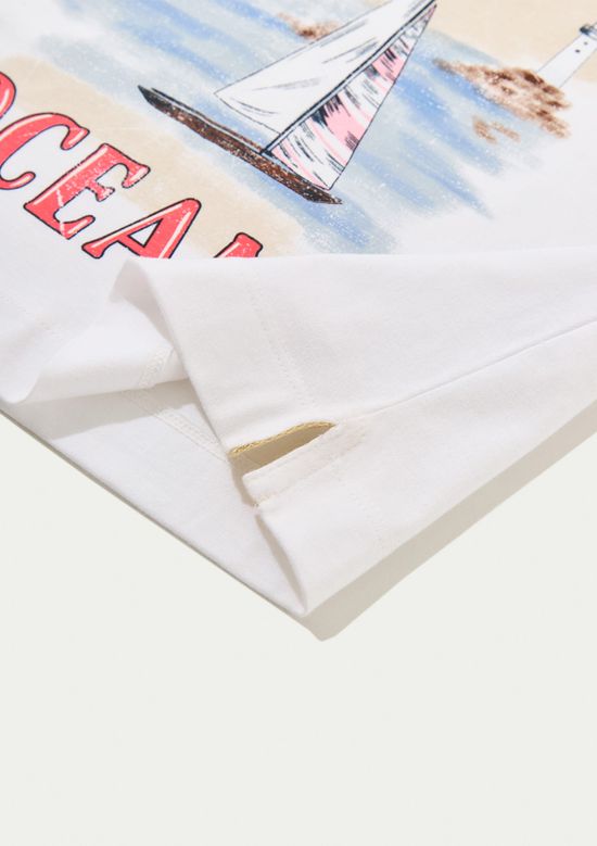 Foto do produto: Regata Infantil Menina Muscle Tee Super Cotton - Branco