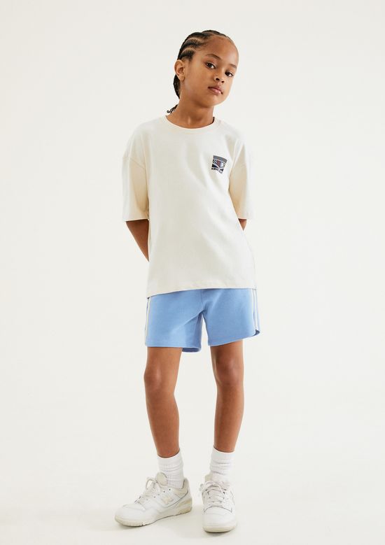 Foto do produto: Conjunto Infantil Menino Curto Estampado - Azul