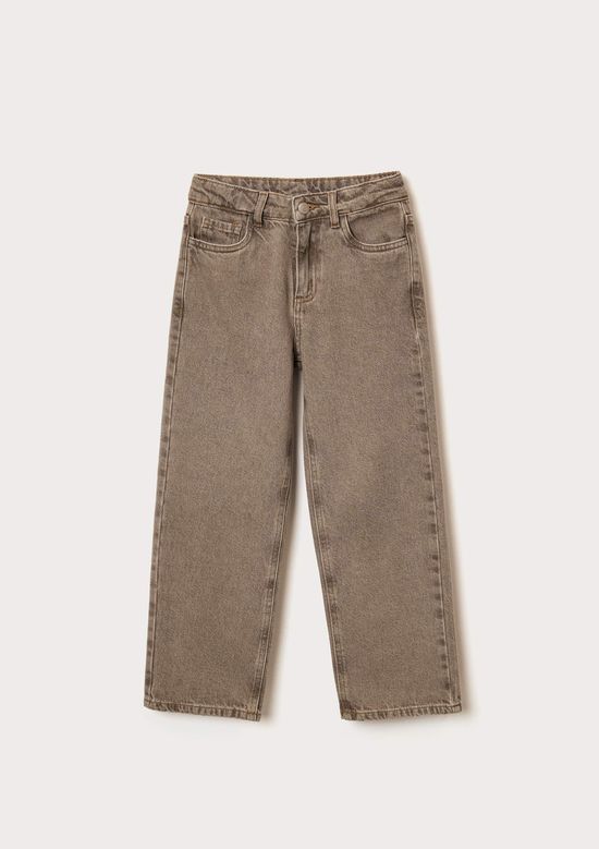 Foto do produto: Calça Jeans Infantil Menina Skater Fit - Cinza