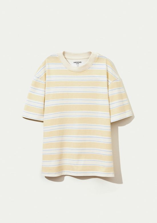 Foto do produto: Camiseta Infantil Menino Oversized Listrada - Amarelo