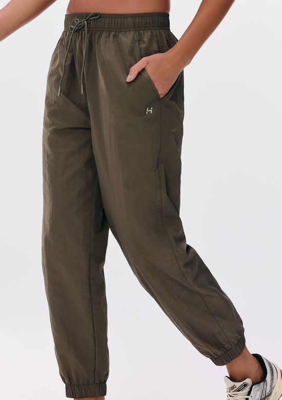 Foto do produto: Calça Esportiva Feminina Jogger Secagem Rápida - Marrom