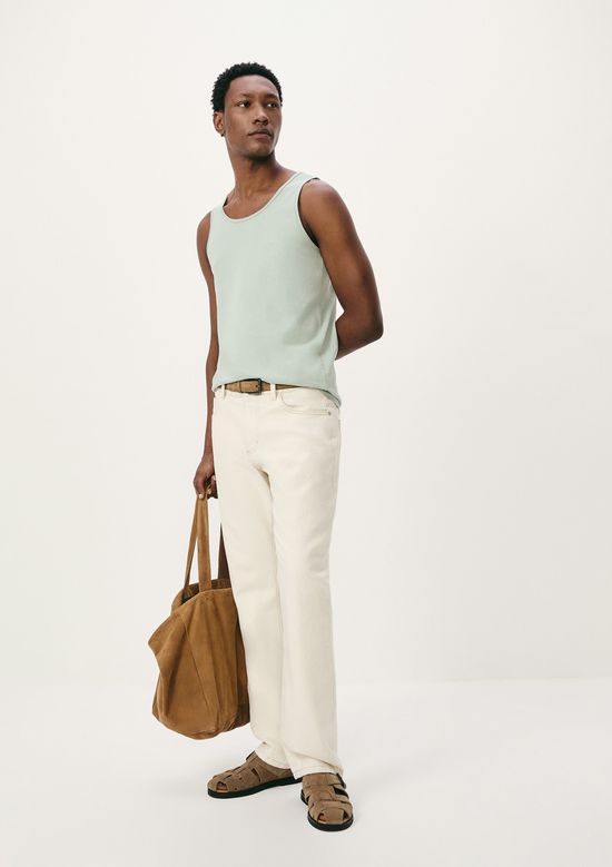 Foto do produto: Regata Básica Masculina Slim - Verde