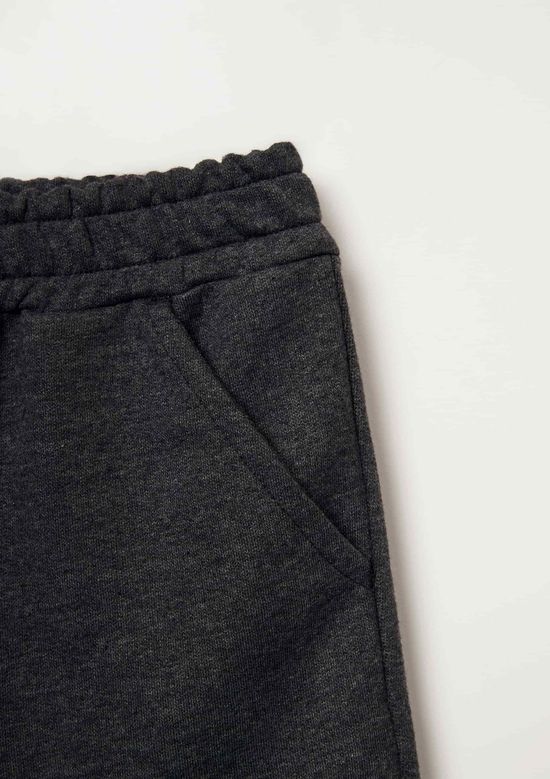 Foto do produto: Bermuda Básica Infantil Menino Em Moletom - Cinza