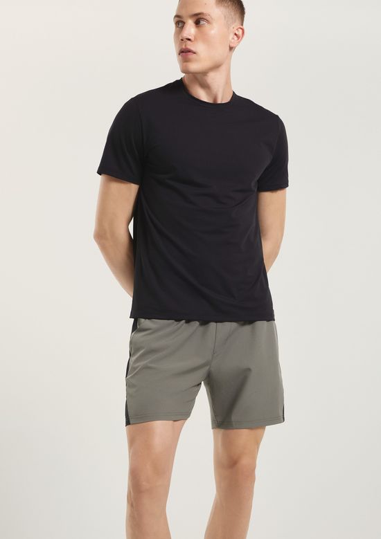 Foto do produto: Camiseta Esportiva Masculina Manga Curta Fresh - Preto