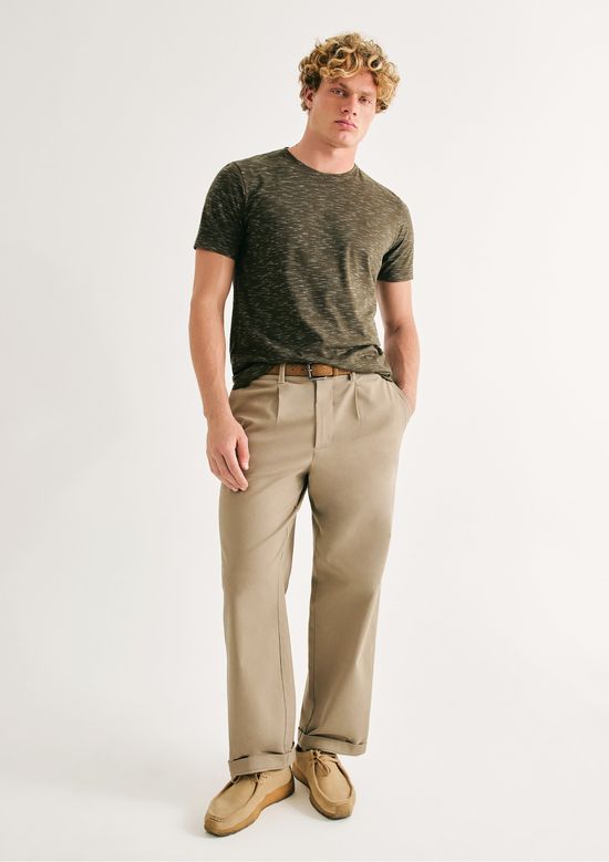 Foto do produto: Camiseta Básica Masculina Em Malha Jet - Verde