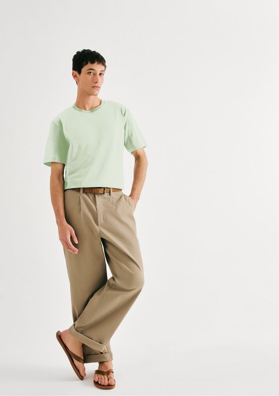 Foto do produto: Camiseta Básica Masculina Comfort Super Cotton - Verde