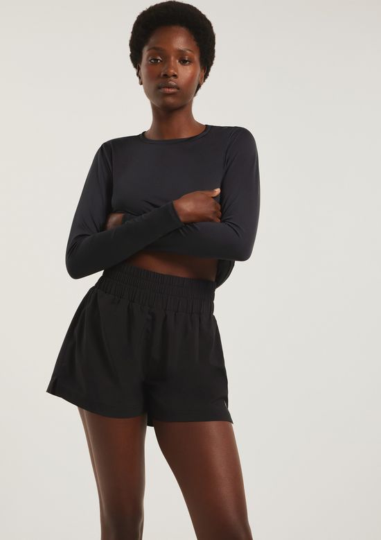 Foto do produto: Shorts Esportivo Feminino Runner Easy Care - Preto