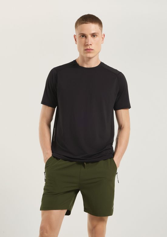 Foto do produto: Camiseta Esportiva Masculina Manga Curta Hiit - Preto