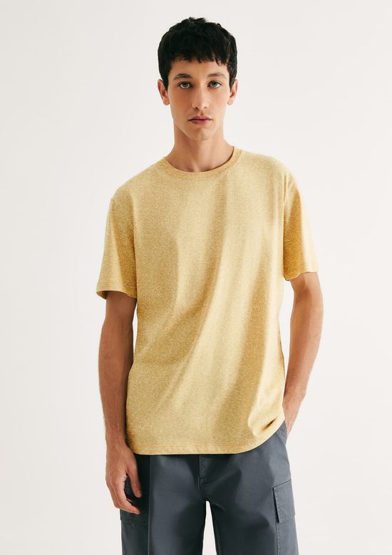 Foto do produto: Camiseta Básica Unissex Manga Curta Regular World - Amarelo