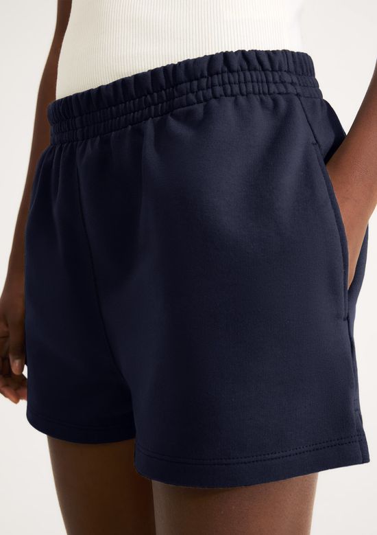 Foto do produto: Shorts Feminino Em Malha Binada - Azul