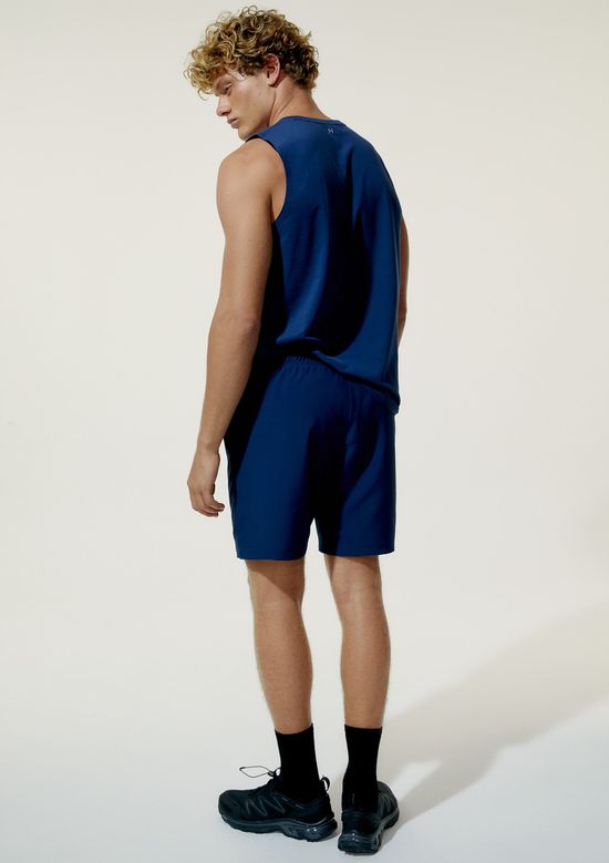 Foto do produto: Bermuda Básica Esportiva Masculina - Azul