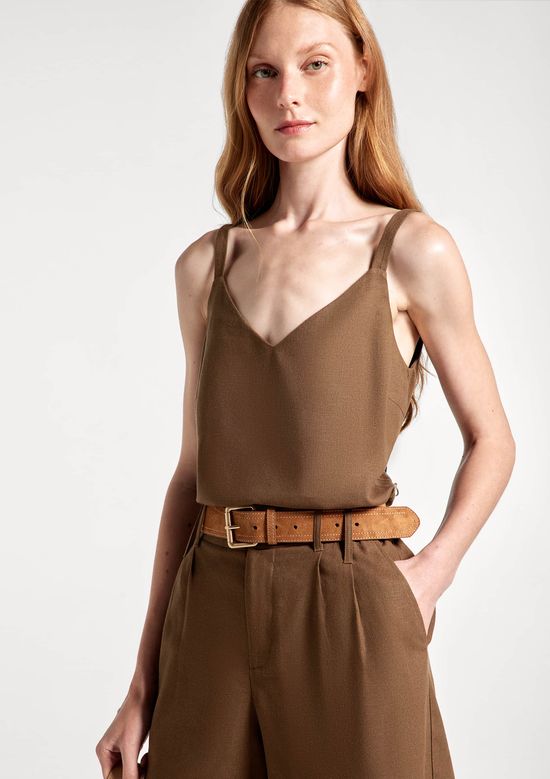 Foto do produto: Regata Feminina Decote V Box - Verde