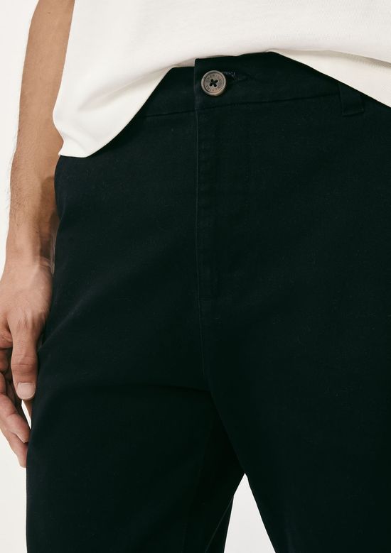 Foto do produto: Calça Masculina Chino Reta - Preto