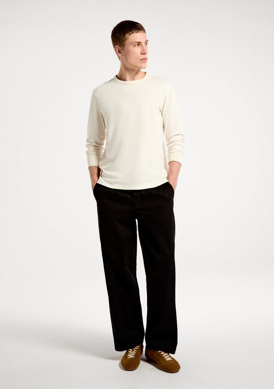 Foto do produto: Camiseta Masculina Comfort Em Algodão Peruano - Off white