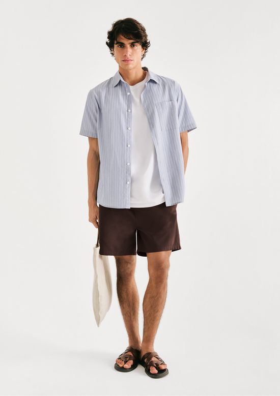 Foto do produto: Shorts Masculino De Sarja - Marrom