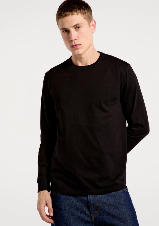 Foto do produto: Camiseta Masculina Comfort Em Algodão Peruano - Preto