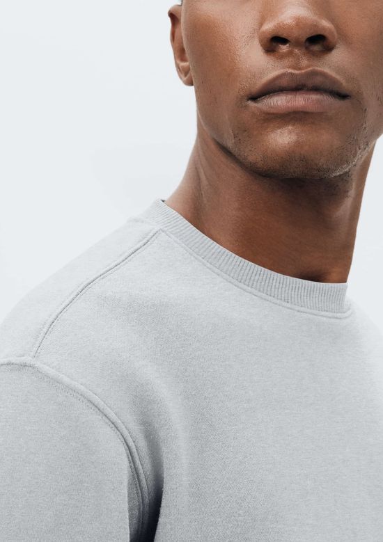 Foto do produto: Blusão Básico Masculino Comfort Em Moletom Peluciado - Cinza