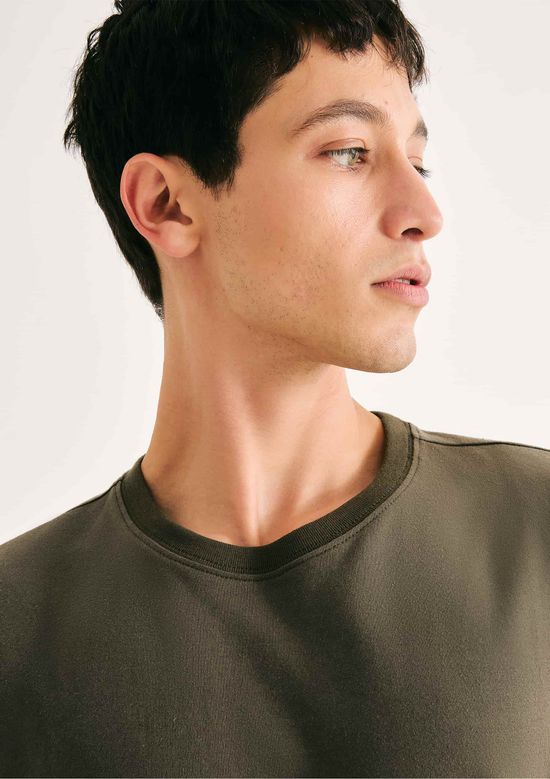 Foto do produto: Camiseta Básica Masculina Comfort Super Cotton - Verde