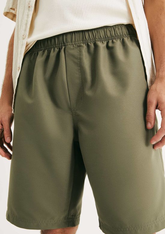 Foto do produto: Bermuda Masculina Praia Reta - Verde