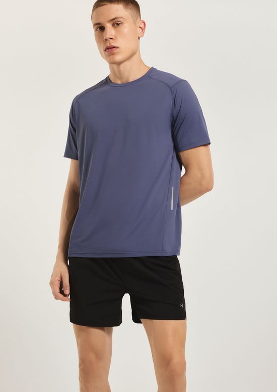 Foto do produto: Camiseta Esportiva Masculina Manga Curta Hiit - Azul