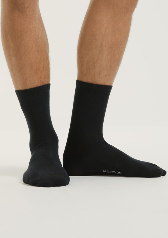 Foto do produto: Kit 2 Meias Unissex Cano Longo - Preto