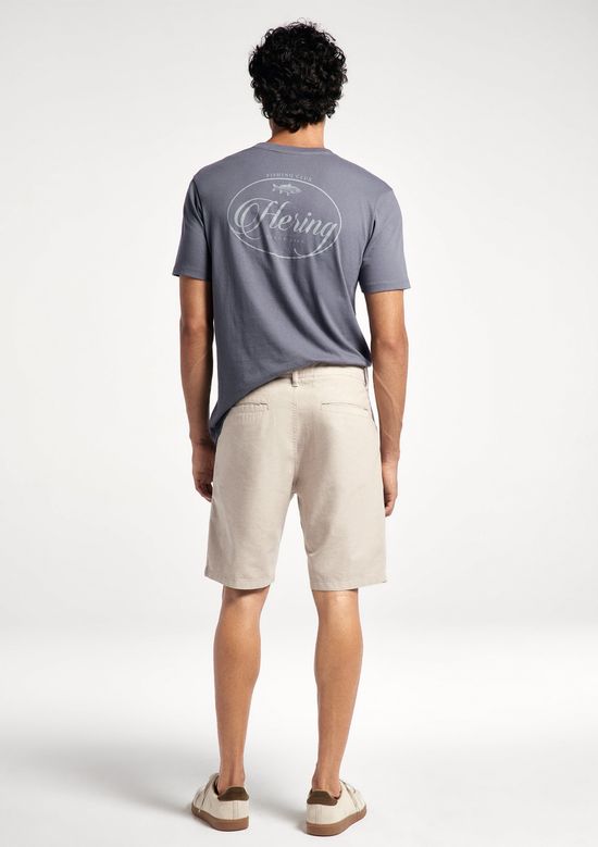 Foto do produto: Bermuda Em Sarja Masculina Chino - Bege