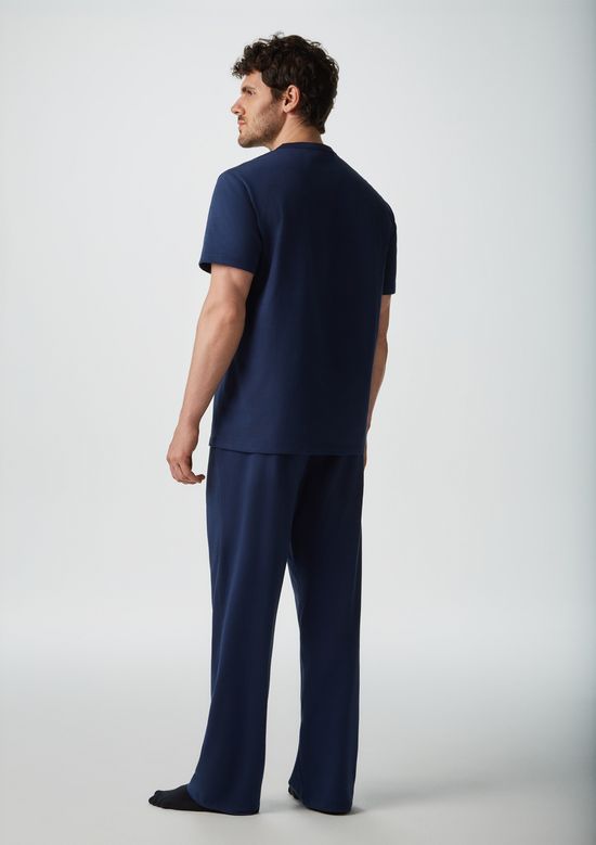 Foto do produto: Pijama Longo Masculino Super Cotton - Azul