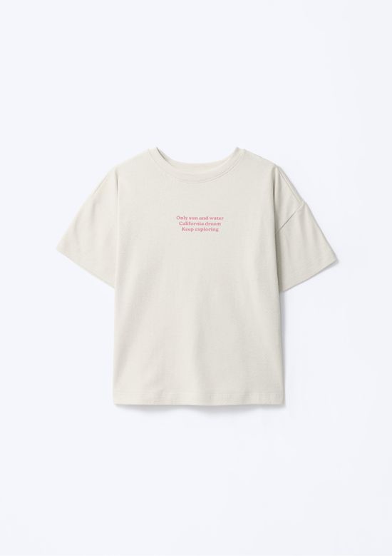 Foto do produto: Conjunto Infantil Menina Curto Estampado - Off white