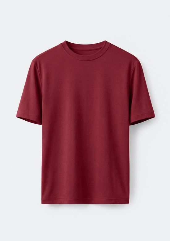 Foto do produto: Camiseta Básica Unissex Manga Curta Regular World - Vermelho