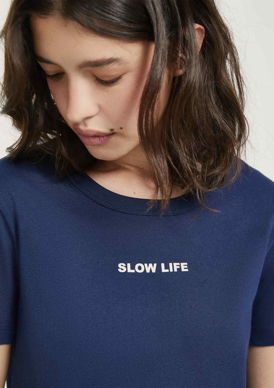 Foto do produto: Pijama Longo Feminino Estampado - Azul