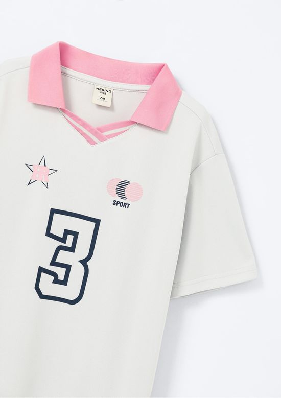 Foto do produto: Blusa Infantil Menina Oversized - Creme