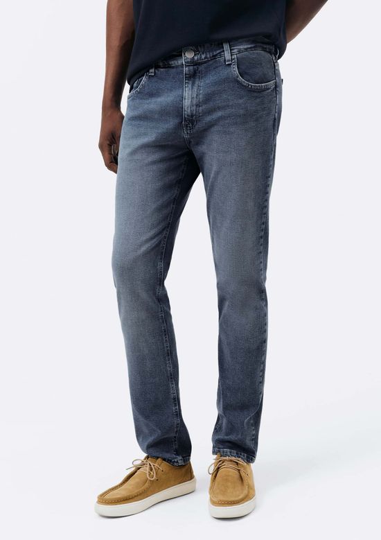 Foto do produto: Calça Masculina Slim em Jeans - Azul