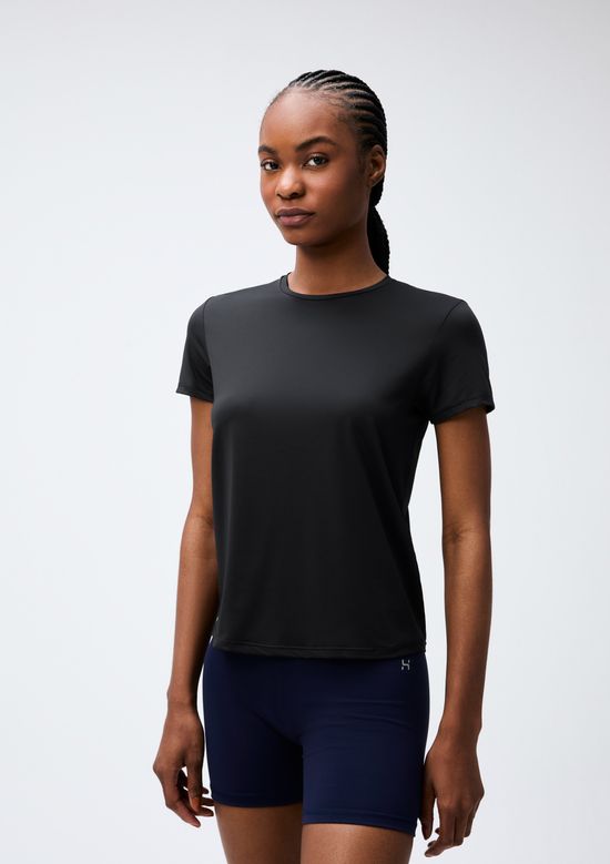 Foto do produto: Kit 2 Camisetas Esportivas Básicas Feminina Easy Care - Preto