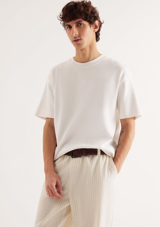 Foto do produto: Camiseta Masculina Manga Curta Em Malha Tech - Off white