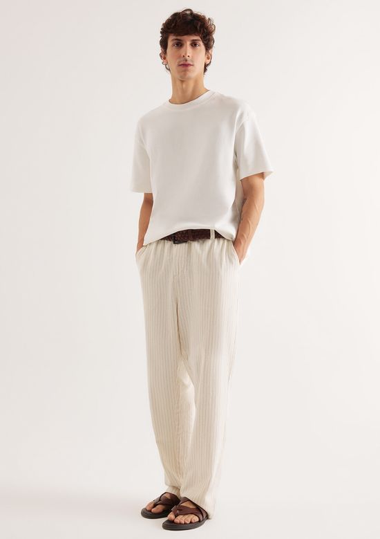 Foto do produto: Camiseta Masculina Manga Curta Em Malha Tech - Off white