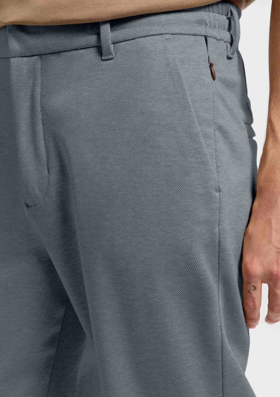 Foto do produto: Calça Masculina Reta Em Malha Tech - Cinza