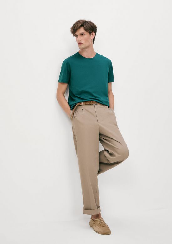 Foto do produto: Camiseta Básica Masculina Manga Curta Pima - Verde