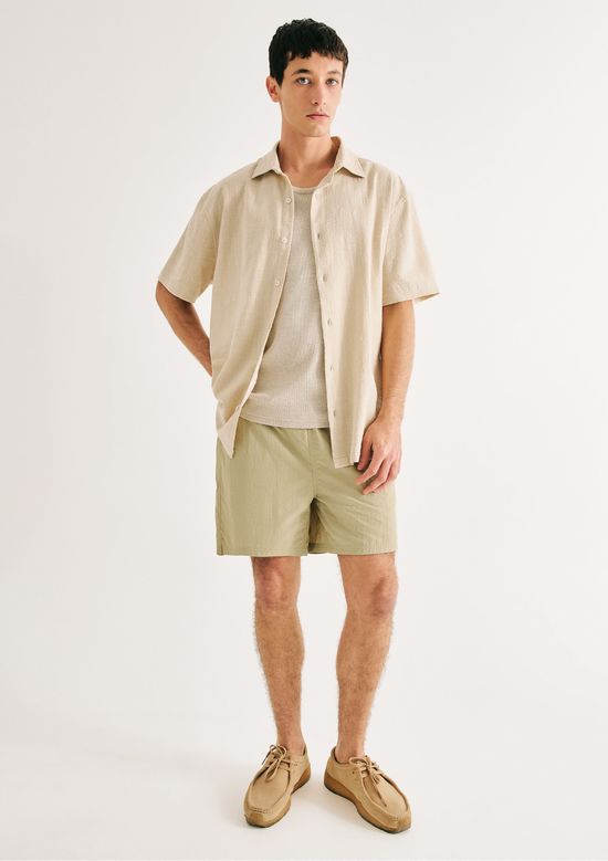 Foto do produto: Shorts De Banho Masculino Texturizado - Verde