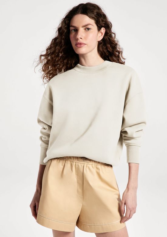 Foto do produto: Blusão Feminino Em Moletom - Off white