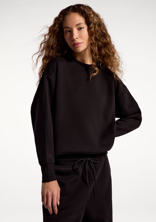 Foto do produto: Blusão Feminino Em Moletom - Preto