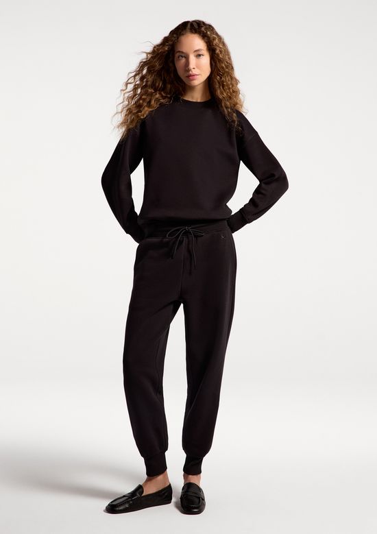 Foto do produto: Calça Feminina Jogger Em Moletom - Preto