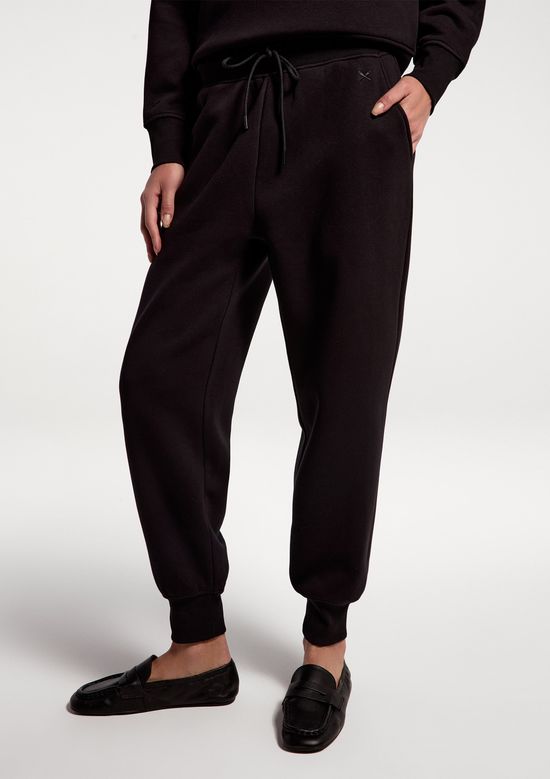 Foto do produto: Calça Feminina Jogger Em Moletom - Preto