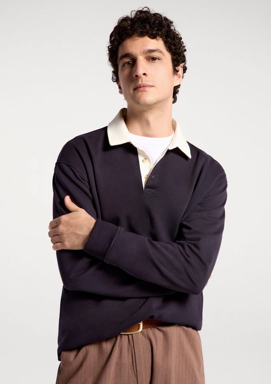 Foto do produto: Blusão Masculino Polo Comfort - Azul