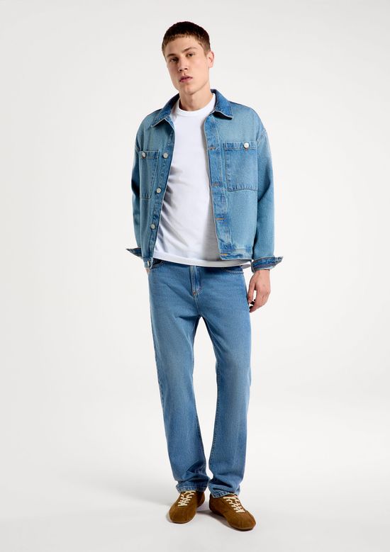 Foto do produto: Jaqueta Jeans Masculina - Azul