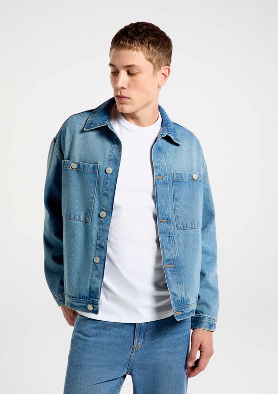 Foto do produto: Jaqueta Jeans Masculina - Azul