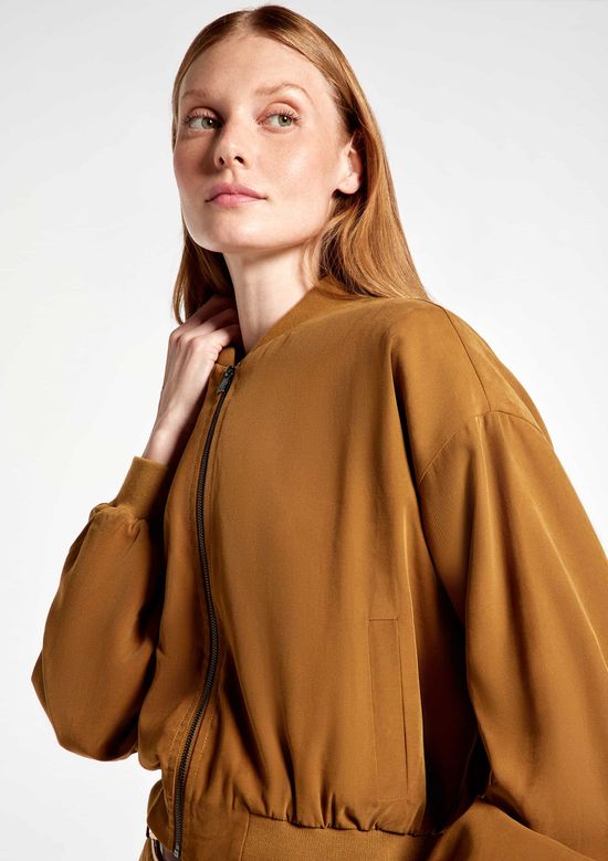 Foto do produto: Jaqueta Feminina Bomber Peach Touch - Marrom